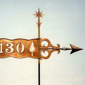 Custom Banner Weathervane